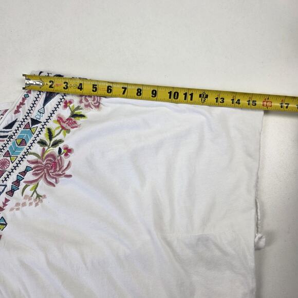 Johnny Was Joy Love Light Poncho Pullover Womens Small Embroidered Boho - Picture 10 of 16